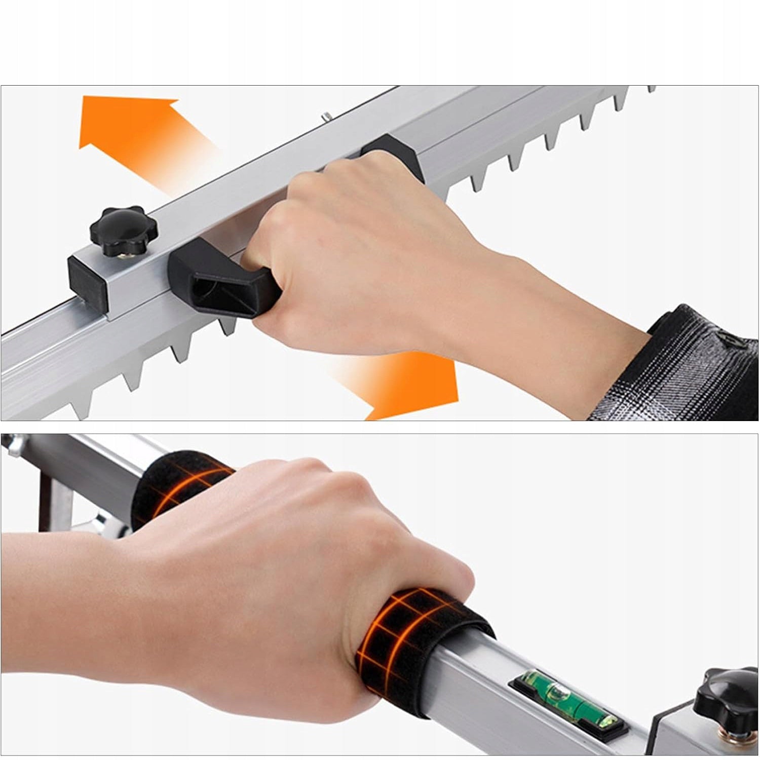 ADJUSTABLE TROWEL GEARED MORTAR COMB, LEVELING DEVICE Packaging status original