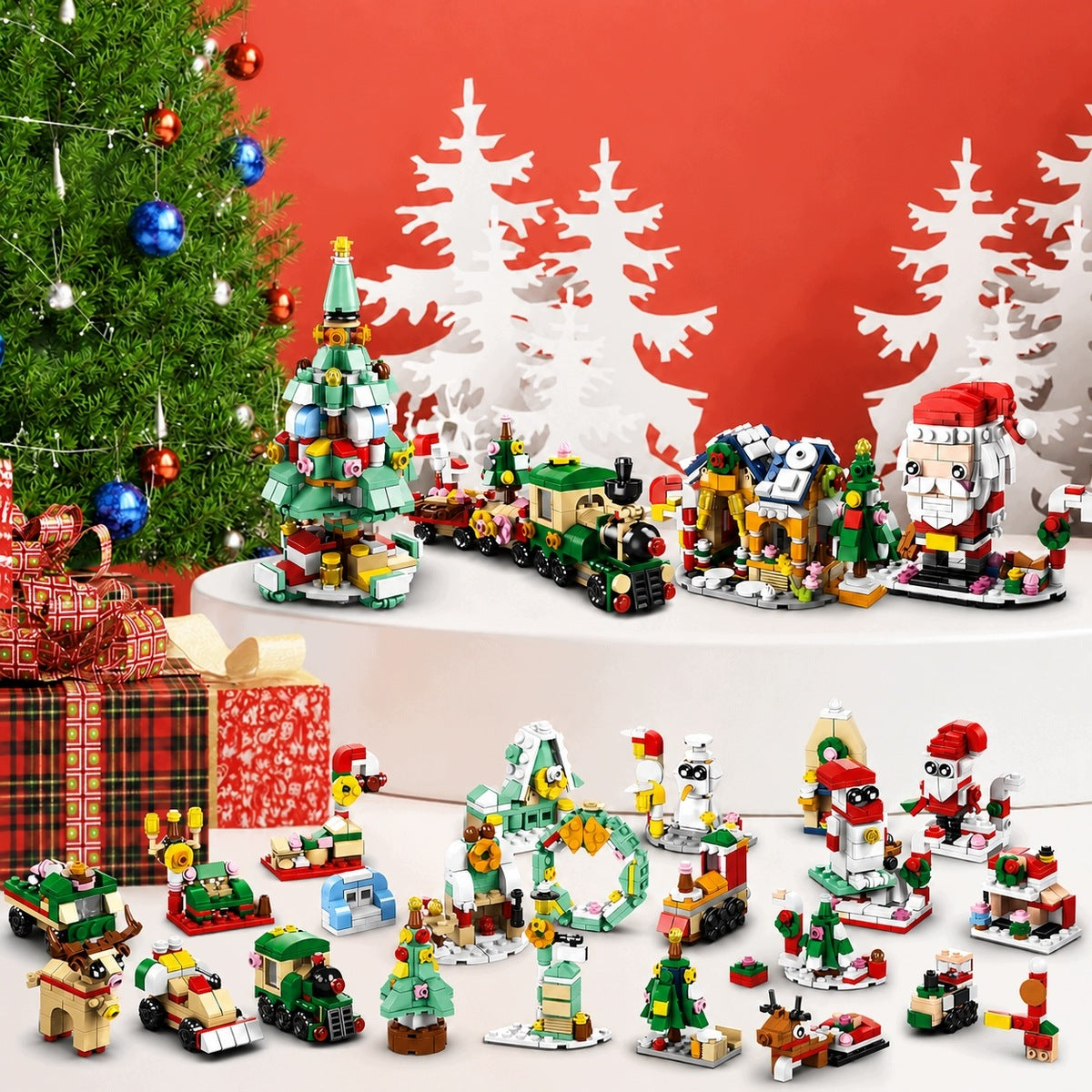 ADVENT CALENDAR 2026 BLOCKS CHRISTMAS TREE DECORATIONS 24 DAYS GIFT Packaging status original
