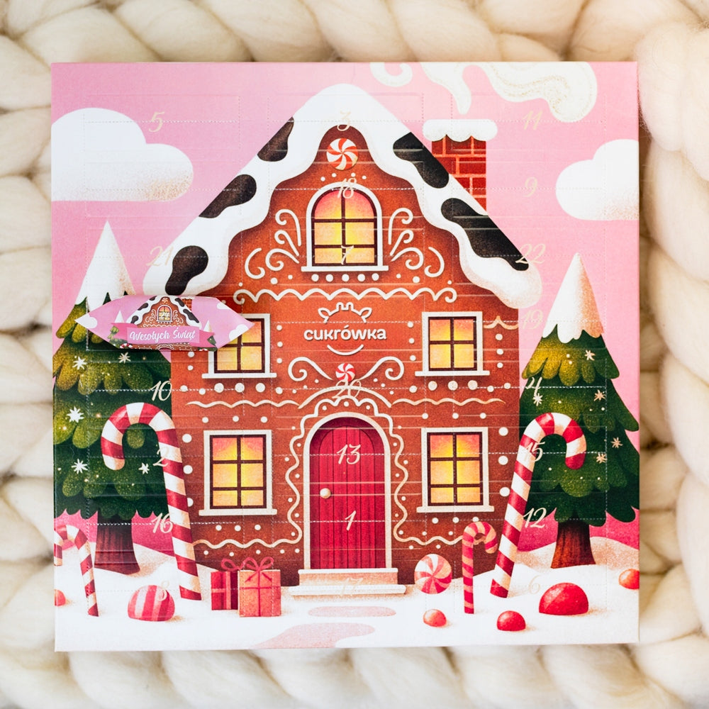 ADVENT CALENDAR 24 Fudge with TASKS to choose from For adults and children Packaging status original