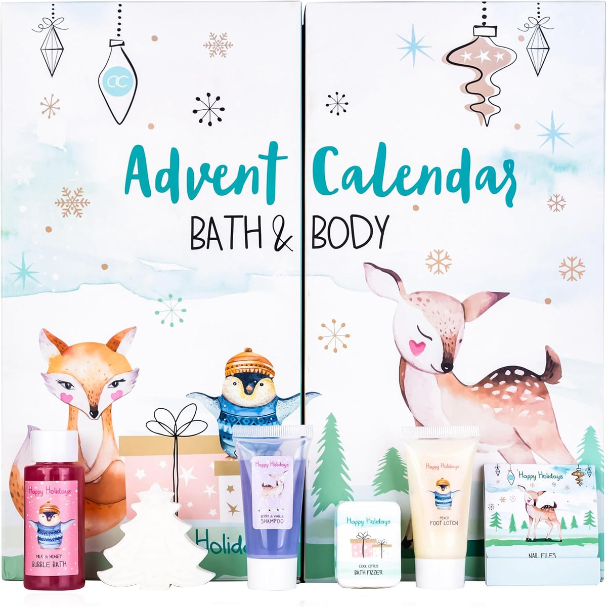 ADVENT CALENDAR BATH AND BODY CARE SET FOR GIRLS Manufacturer code 5906212838507