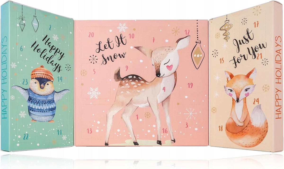 ADVENT CALENDAR BATH AND BODY CARE SET FOR GIRLS Packaging status original