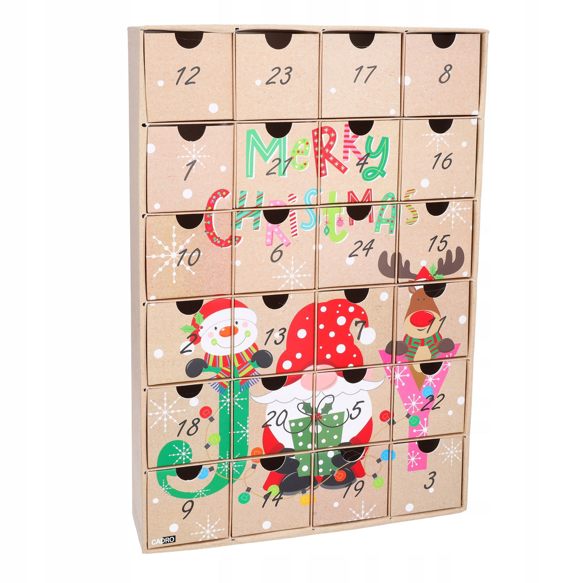 ADVENT CALENDAR DIY boxes to complete 24 candy drawers
