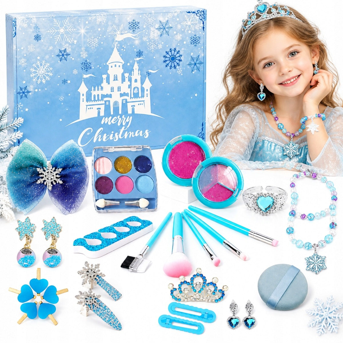 ADVENT CALENDAR FOR 2026 WITH JEWELRY FOR GIRLS, NECKLACES
