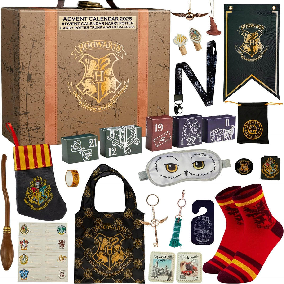 ADVENT CALENDAR HARRY POTTER 24 SURPRISES GIFT FOR FAN 2025