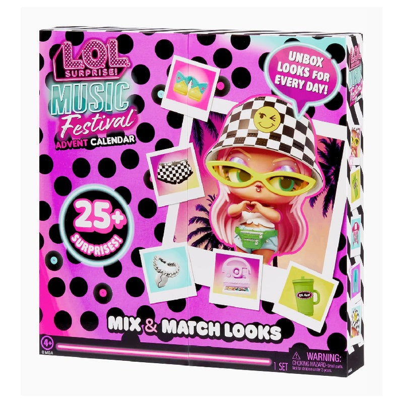 ADVENT CALENDAR L.O.L SUPRISE! GIFT SET FOR CHILDREN Packaging status original