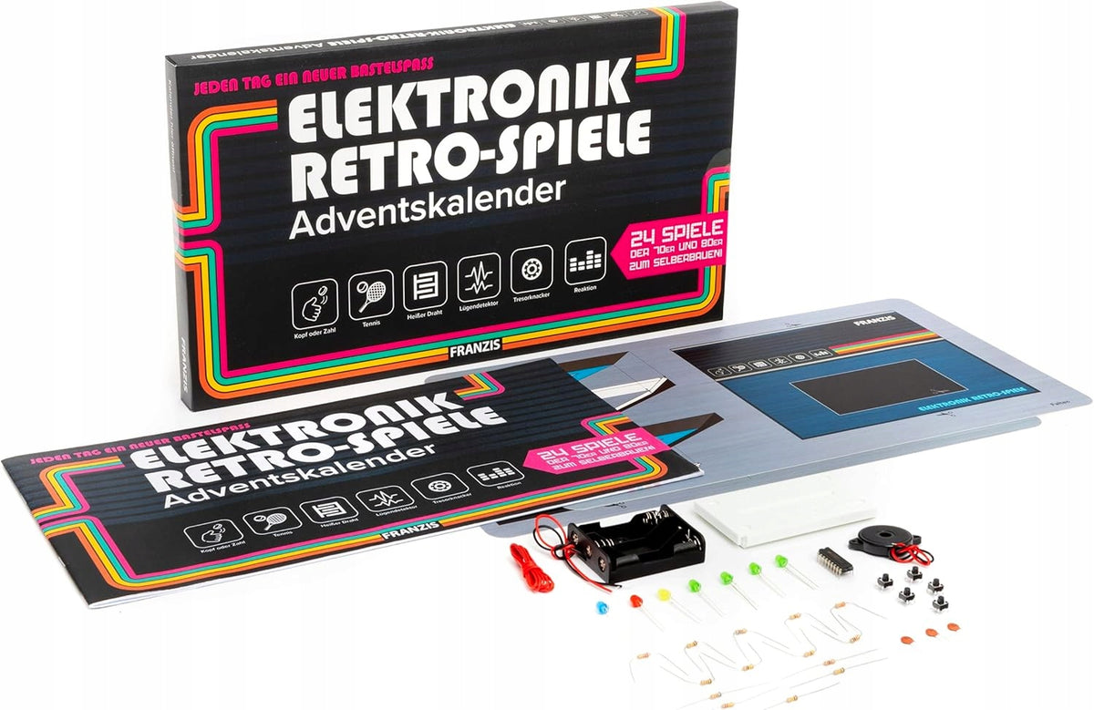 ADVENT CALENDAR RETRO GAME ELECTRONIC CALENDAR ASSEMBLY KIT Brand Element