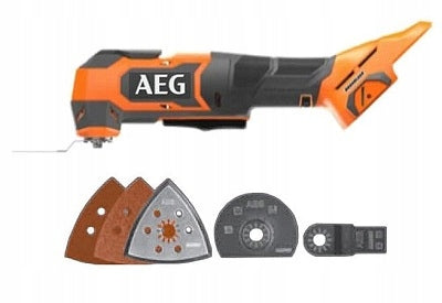 AEG BMT18BL-0 MULTI-TOOL 18V + ACCESSORIES