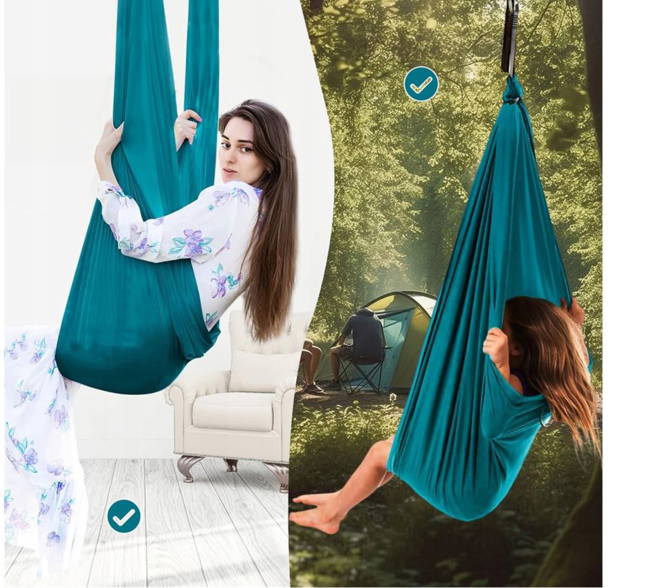 AERIAL HAMMOCK FOR YOGA ACROBATIC SCARF 2.8M PORTABLE WIDE 150CM 200KG Manufacturer code chusta hamak joga aerial