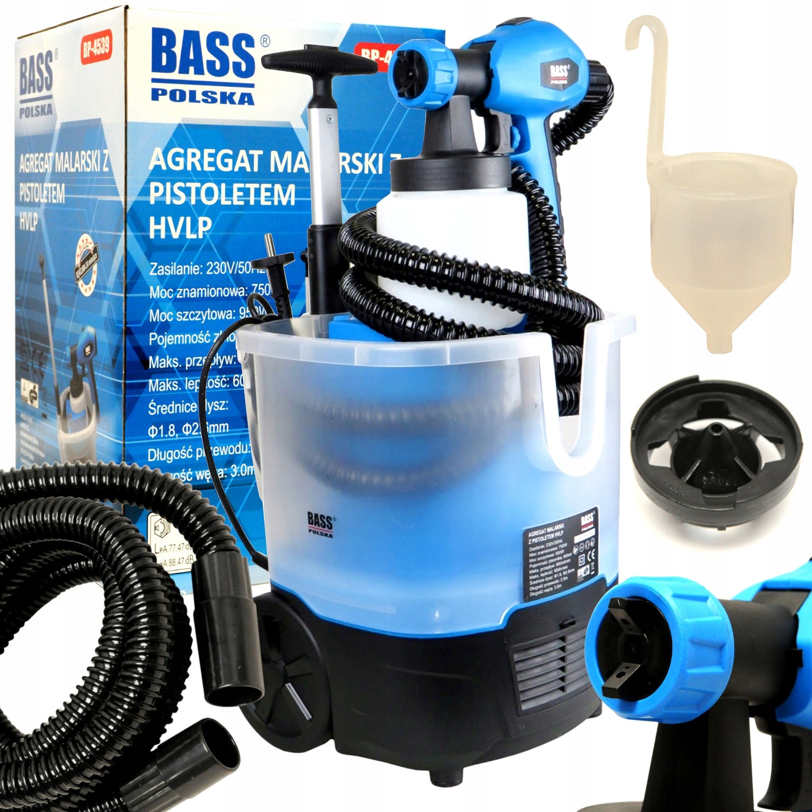 AGGREGATE GUN HVLP FOR SPRAY PAINTING