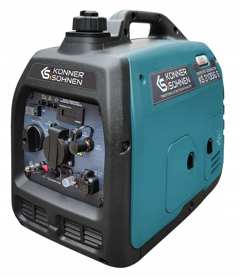 AGGREGATE LPG GAS GENERATOR QUIET INVERTER KS3100iGS K&S Manufacturer code KS 3100iG S