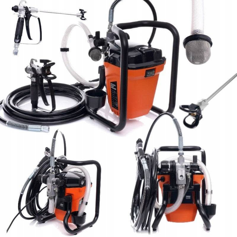 AGGREGATE SPRAY GUN ELECTRIC HYDRODYNAMIC