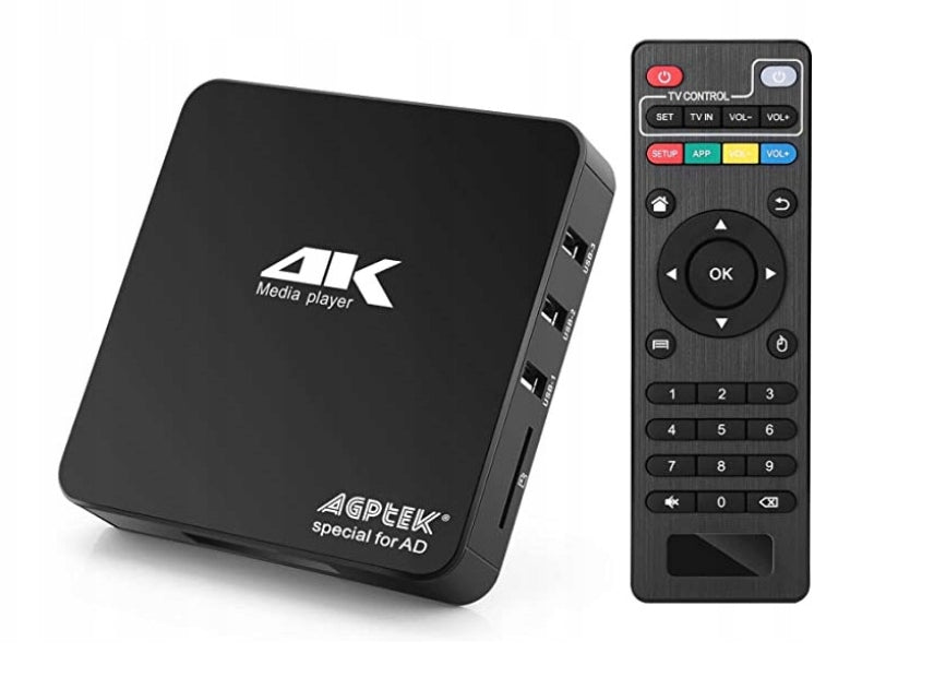 AGPTEK Media Player 4K Ultra HD Digital HDMI/AV M2399