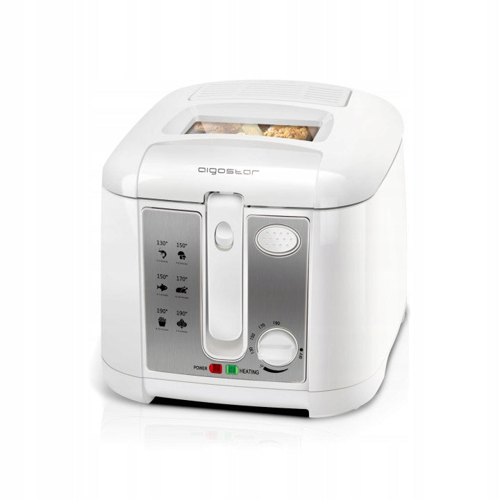 AIGOSTAR INDRA TRADITIONAL AIR FRYER 2,5L 1650W WHITE