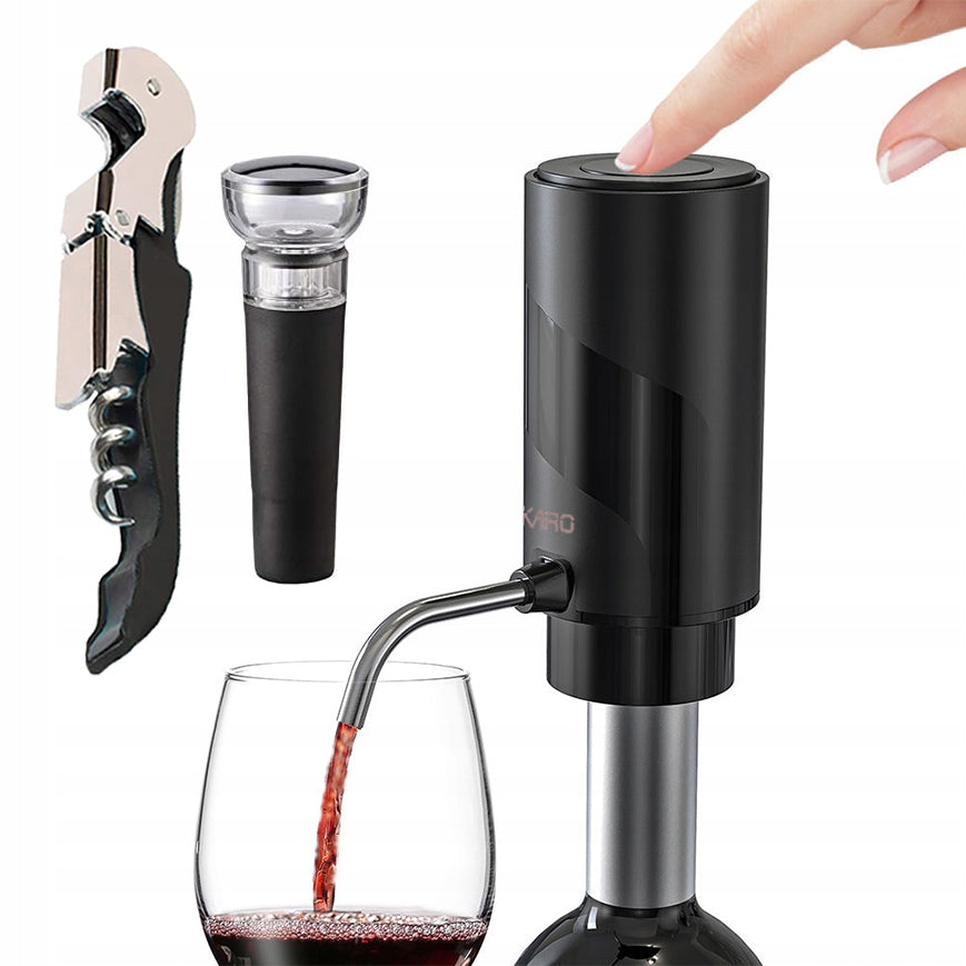 AIKARO - Electric Wine Aerator Pourer Automatic Decanter (Set)