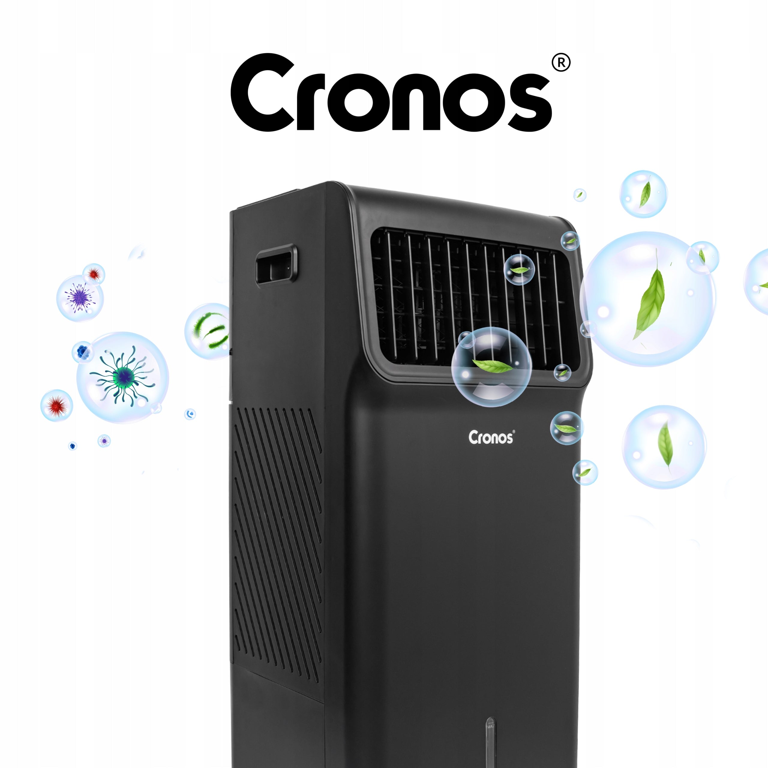 AIR CONDITIONER FAN PORTABLE 18L IONIZATION 4in1 + REMOTE CONTROL CARTRIDGES Model Icy
