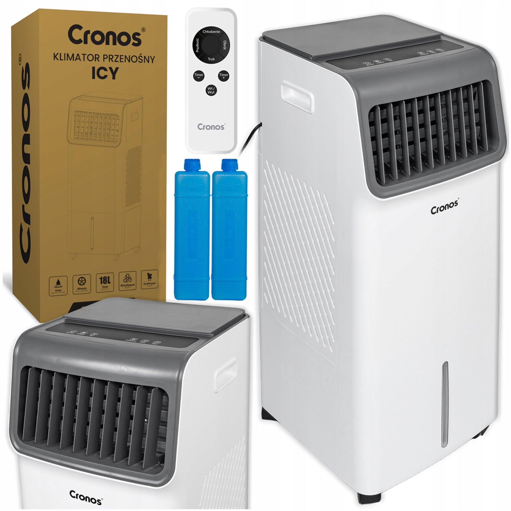 AIR CONDITIONER PORTABLE 18L IONIZER 2in1