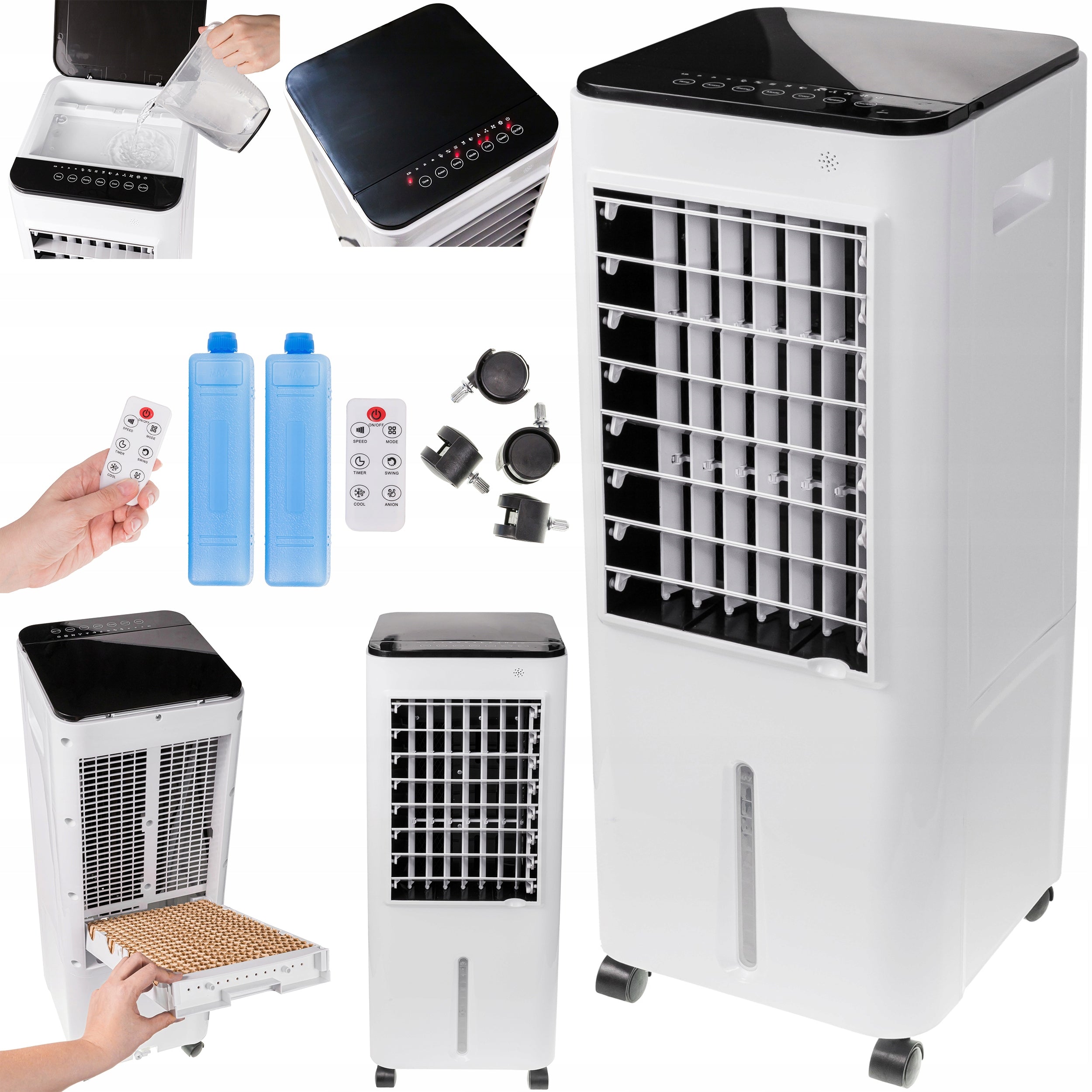 AIR CONDITIONER PORTABLE AIR CONDITIONER 4IN1 12L ION + REMOTE CONTROL