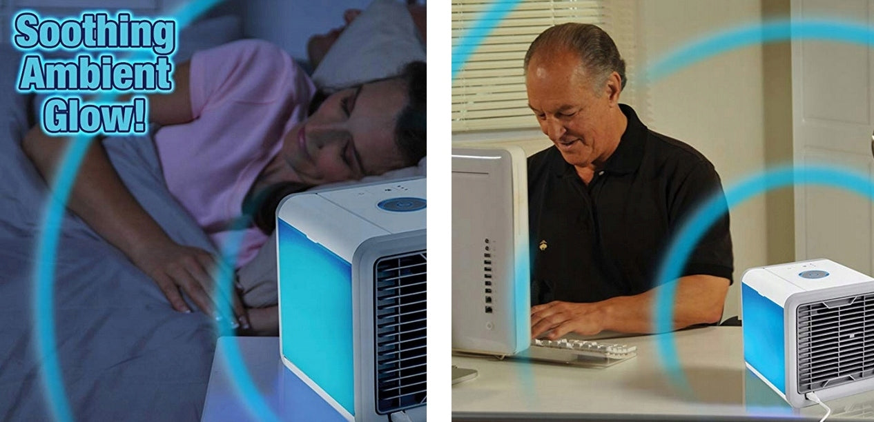 AIR CONDITIONER PORTABLE ARCTIC AIR COOLER LED USB HUMIDIFIER SMALL WITHOUT PIPE Brand no brand