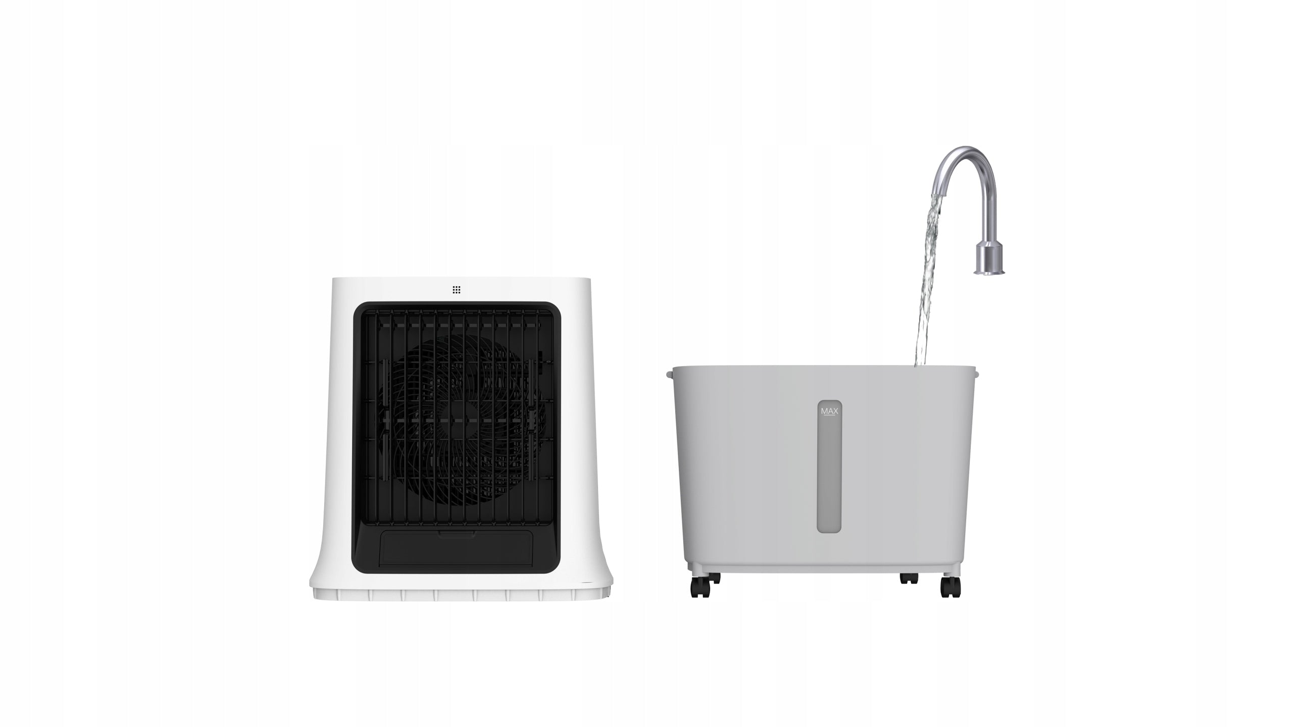 AIR CONDITIONER PORTABLE EVAPORATIVE EFFICIENT AIR CONDITIONING 120W 3IN1 + REMOTE CONTROL Product weight with unit packaging 13.19 kg