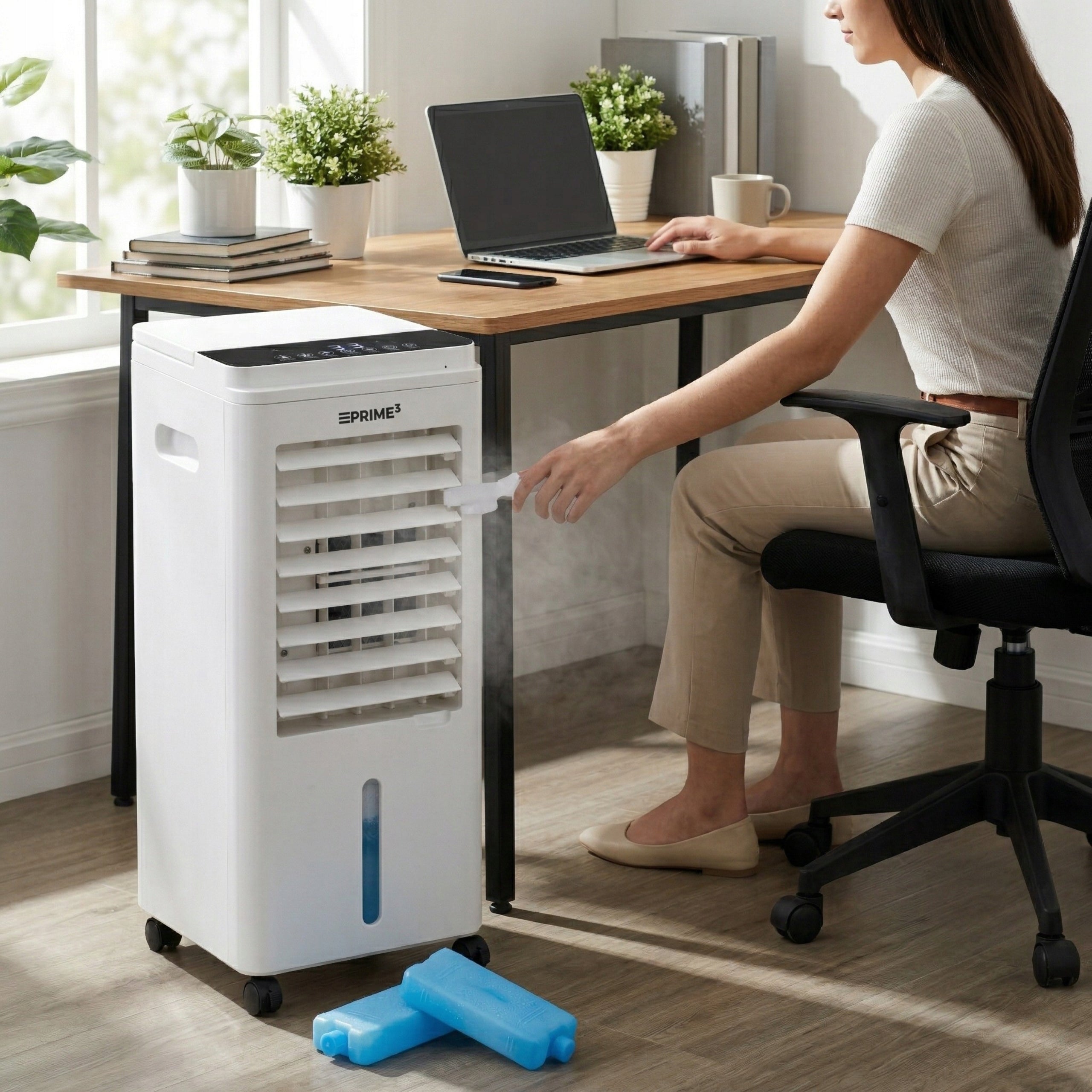 AIR CONDITIONER Portable Water PRIME3 Ionization 5L Powerful 65W QUIET Humidifier Control remote