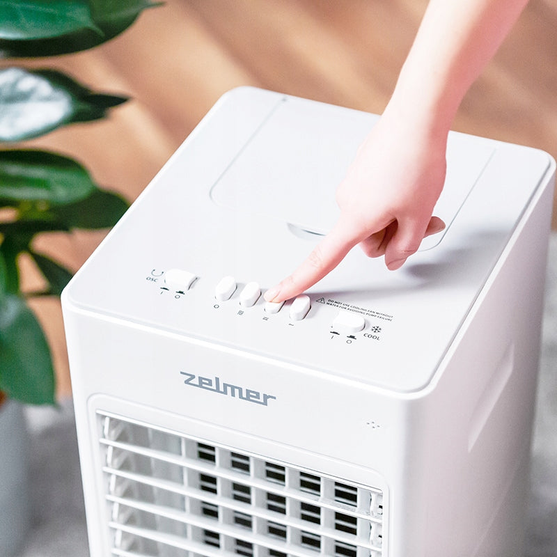 AIR CONDITIONER ZELMER ZCL6030 65W 5L TIMER HONEY FILTER 3 SPEED WHEELS Power 65 W