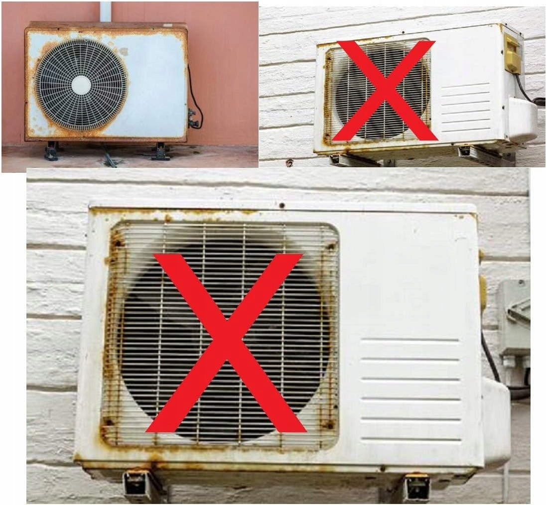 AIR CONDITIONING COVER WATERPROOF 90x55x30 LARGE UV PROTECTION STRONG Manufacturer code POKROWIEC NA KLIMATYZACJĘ