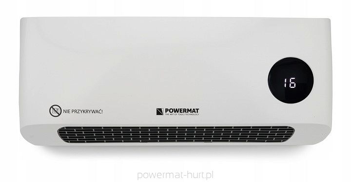 AIR CURTAIN CERAMIC HEATER 2000W REMOTE CONTROL HEATING AIR SUPPLY GC-3000DL Brand Powermat