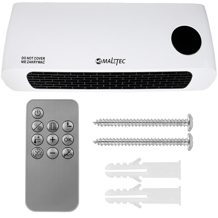 AIR CURTAIN STRONG ELECTRIC HEATER ENERGY SAVING REMOTE CONTROL 2000W Power 2000 W