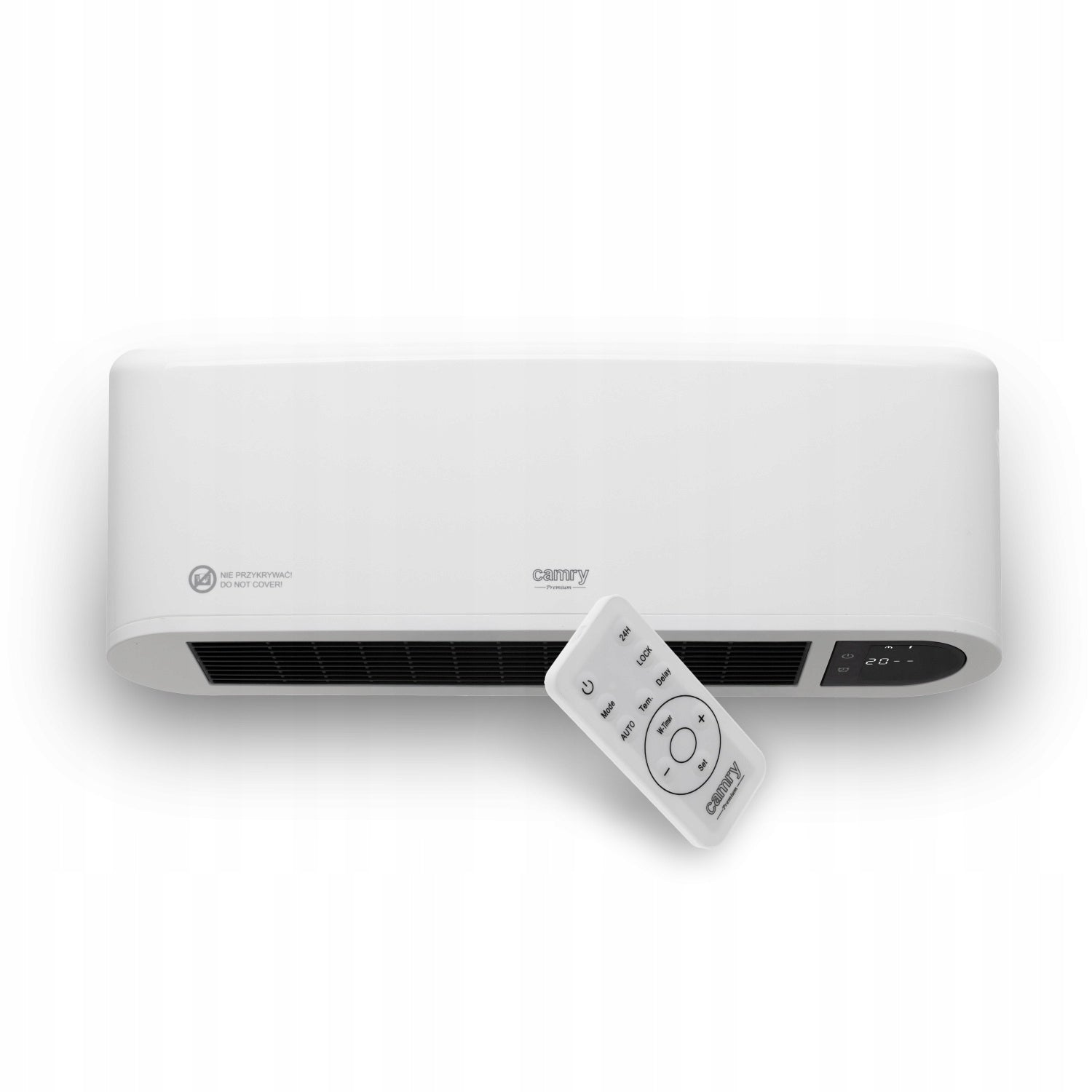 AIR CURTAIN WITH REMOTE CONTROL FAN HEATER 2000W COOLING LED