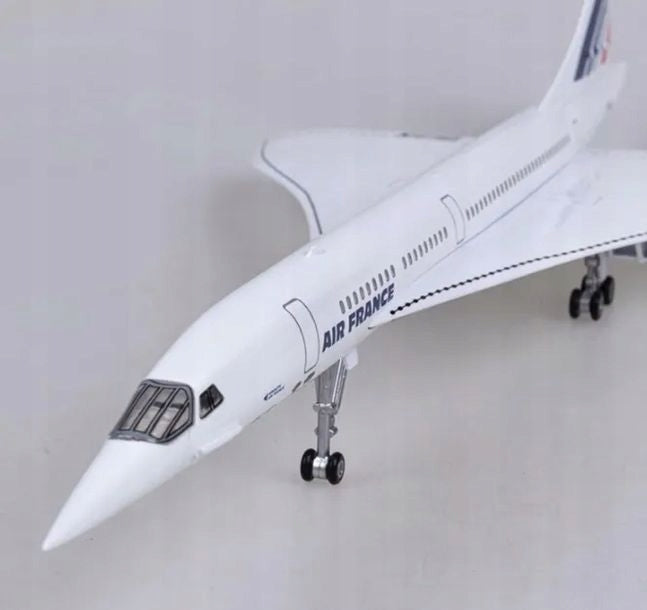 AIR FRANCE CONCORDE MODEL AIRCRAFT COLLECTIBLE REPLICA 47CM 1:125 Brand no brand