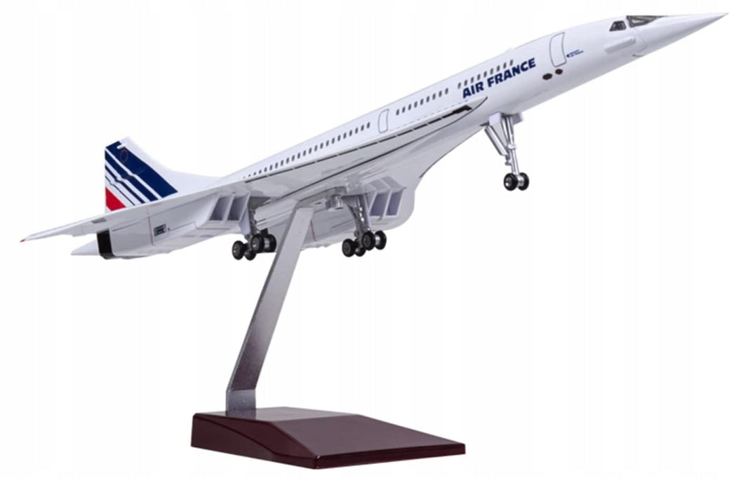 AIR FRANCE CONCORDE MODEL AIRCRAFT COLLECTIBLE REPLICA 47CM 1:125