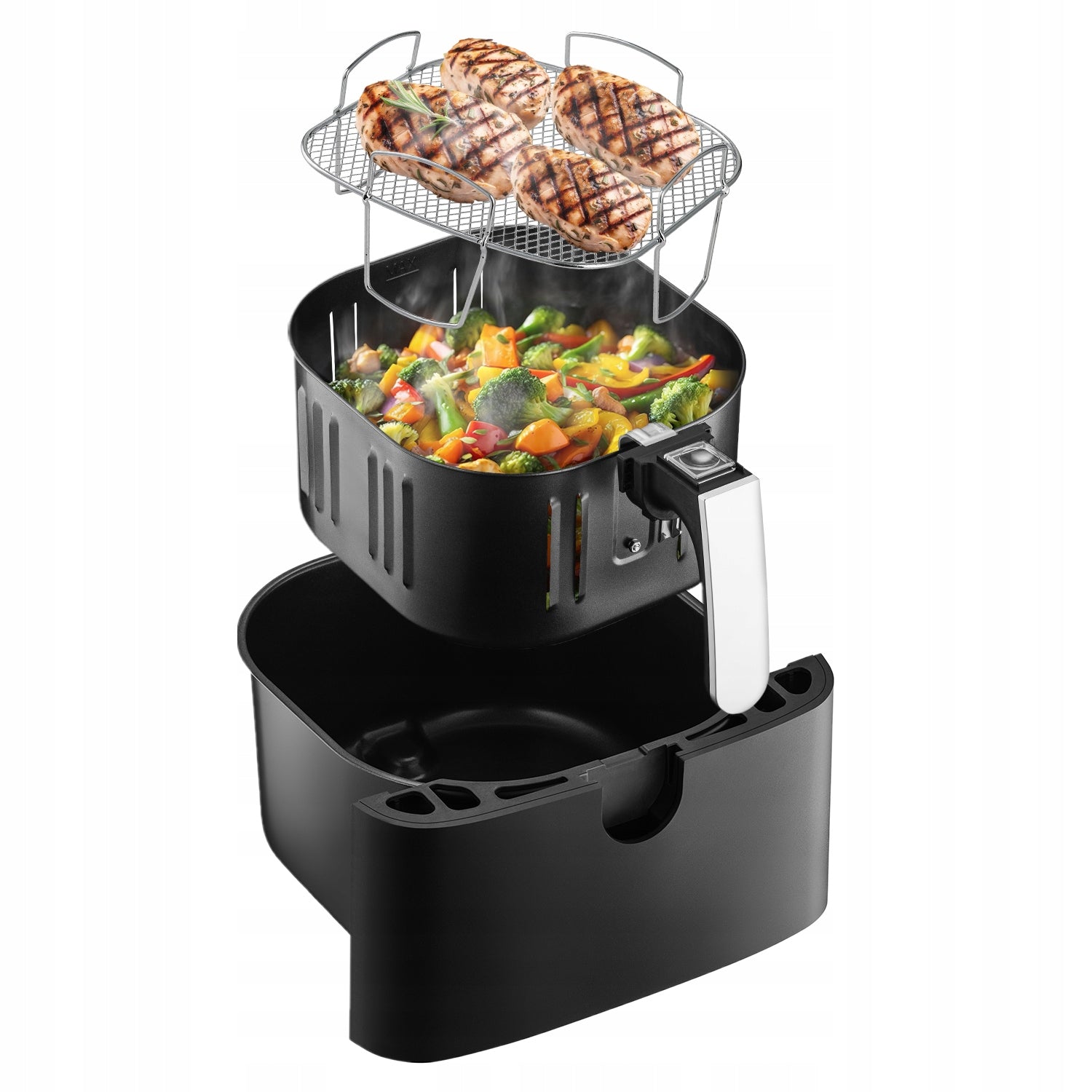 AIR FRYER + CRISPFLOW STRONG 8L Power 1700 W