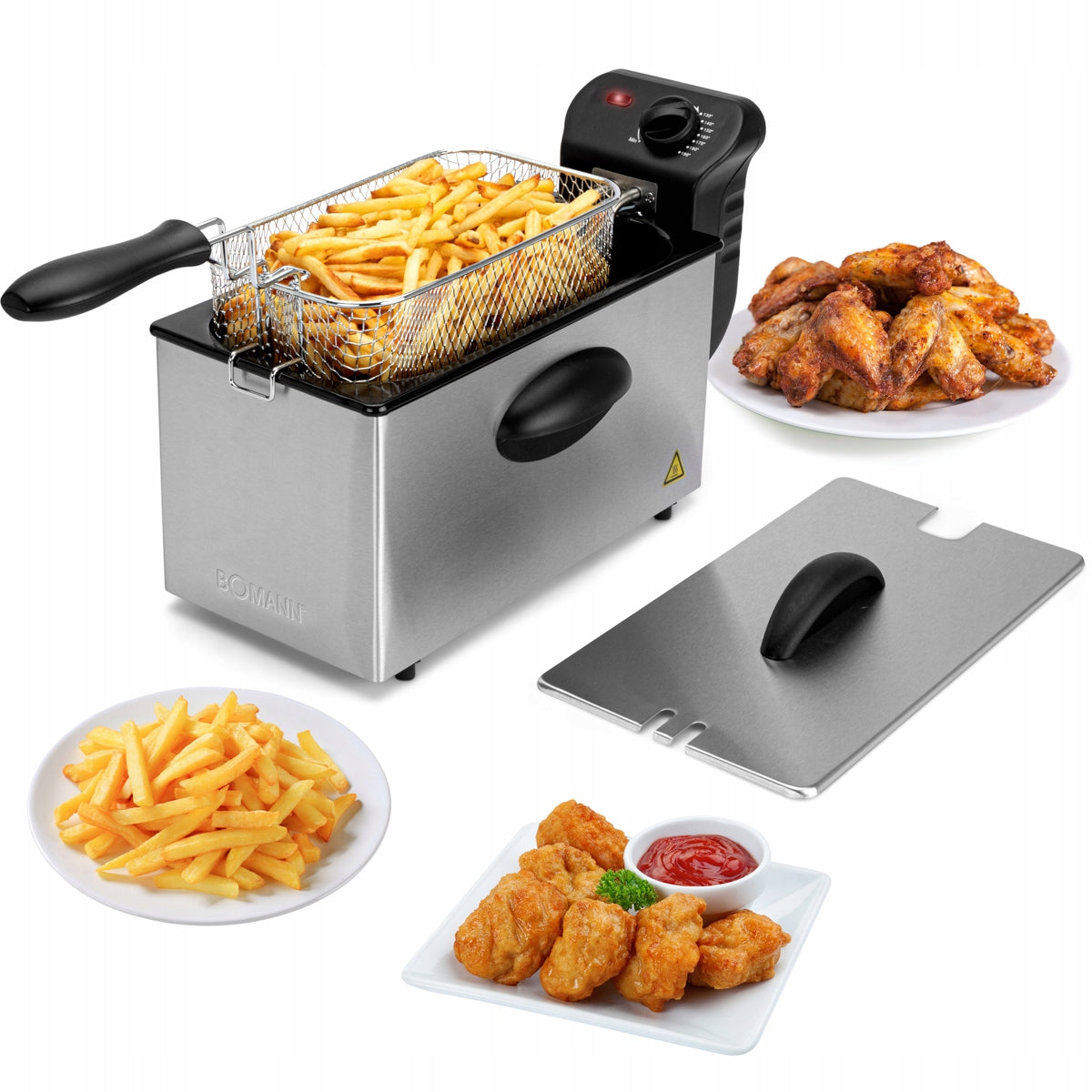 AIR FRYER ELECTRIC OIL FRYER 3 L BOM