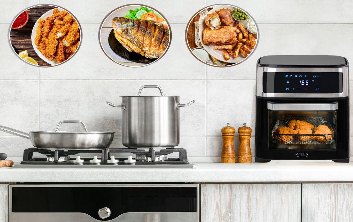 AIR FRYER FAT FREE MINI ELECTRIC OVEN 2500W VARIOUS CONVECTION EAN (GTIN) 0790885342110