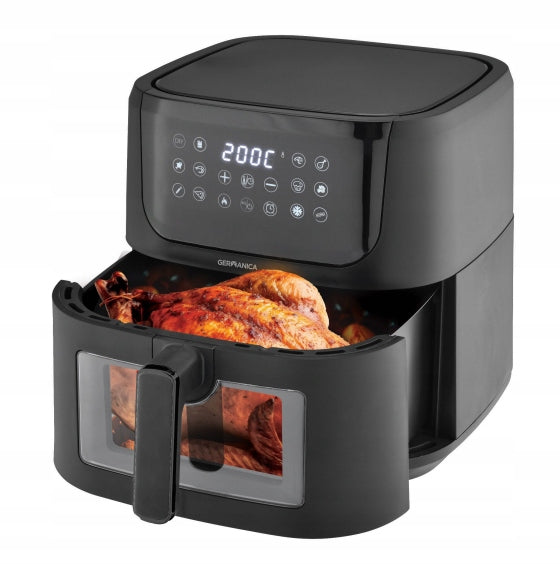 AIR FRYER GERMANICA 8L |1750W | 12 programs | 80 – 200°C | SHAKE | Preheat!
