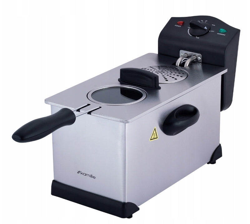 AIR FRYER KAMILLE 3,0 L Compact STAINLESS STEEL