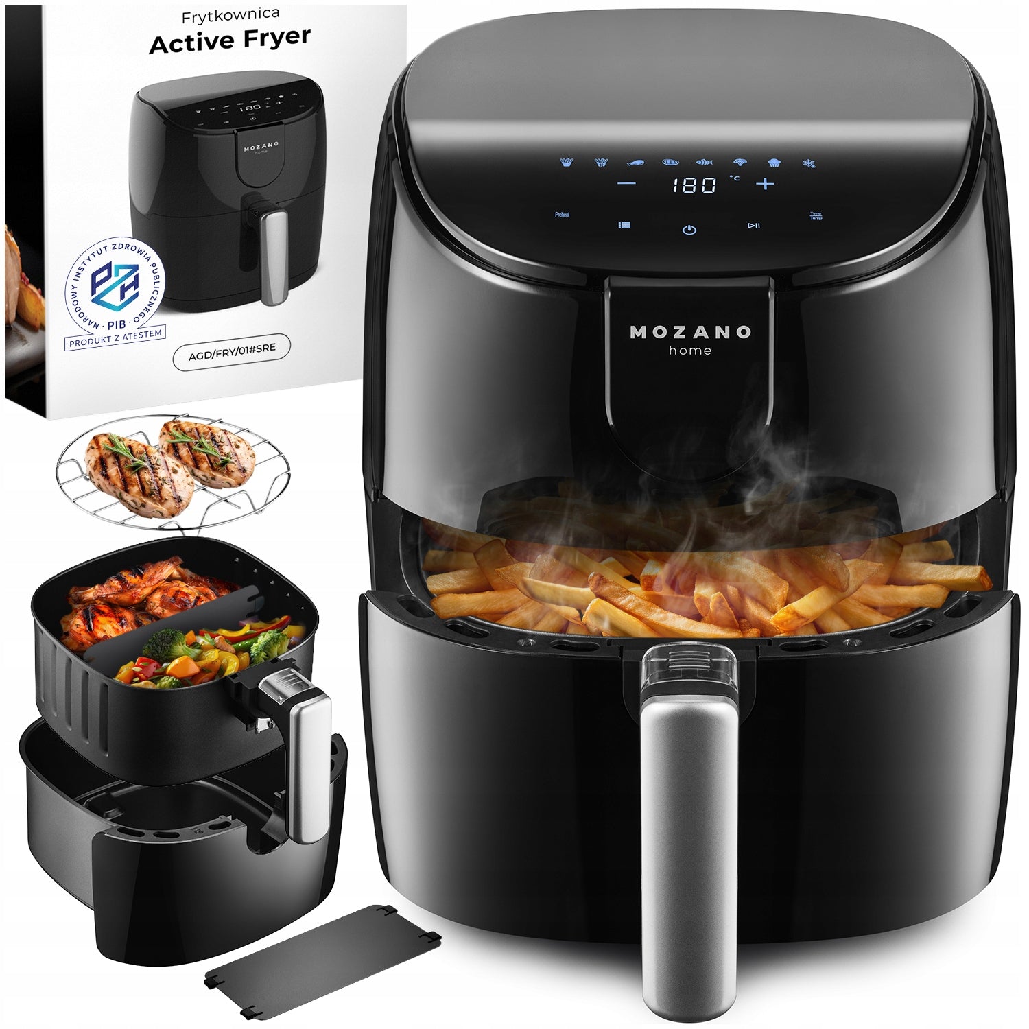 AIR FRYER NON-FAT AIR FRYER SEPARATOR 4L