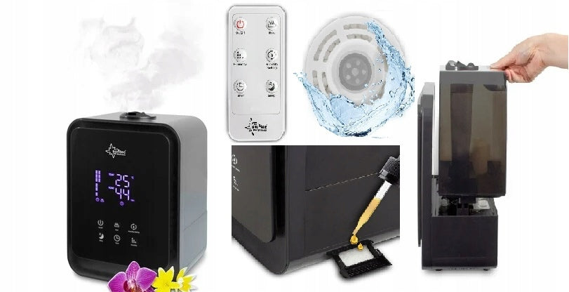 AIR HUMIDIFIER AROMATHERAPY FRAGRANCE DIFFUSER 2in1 ultrasonic Manufacturer code 13874
