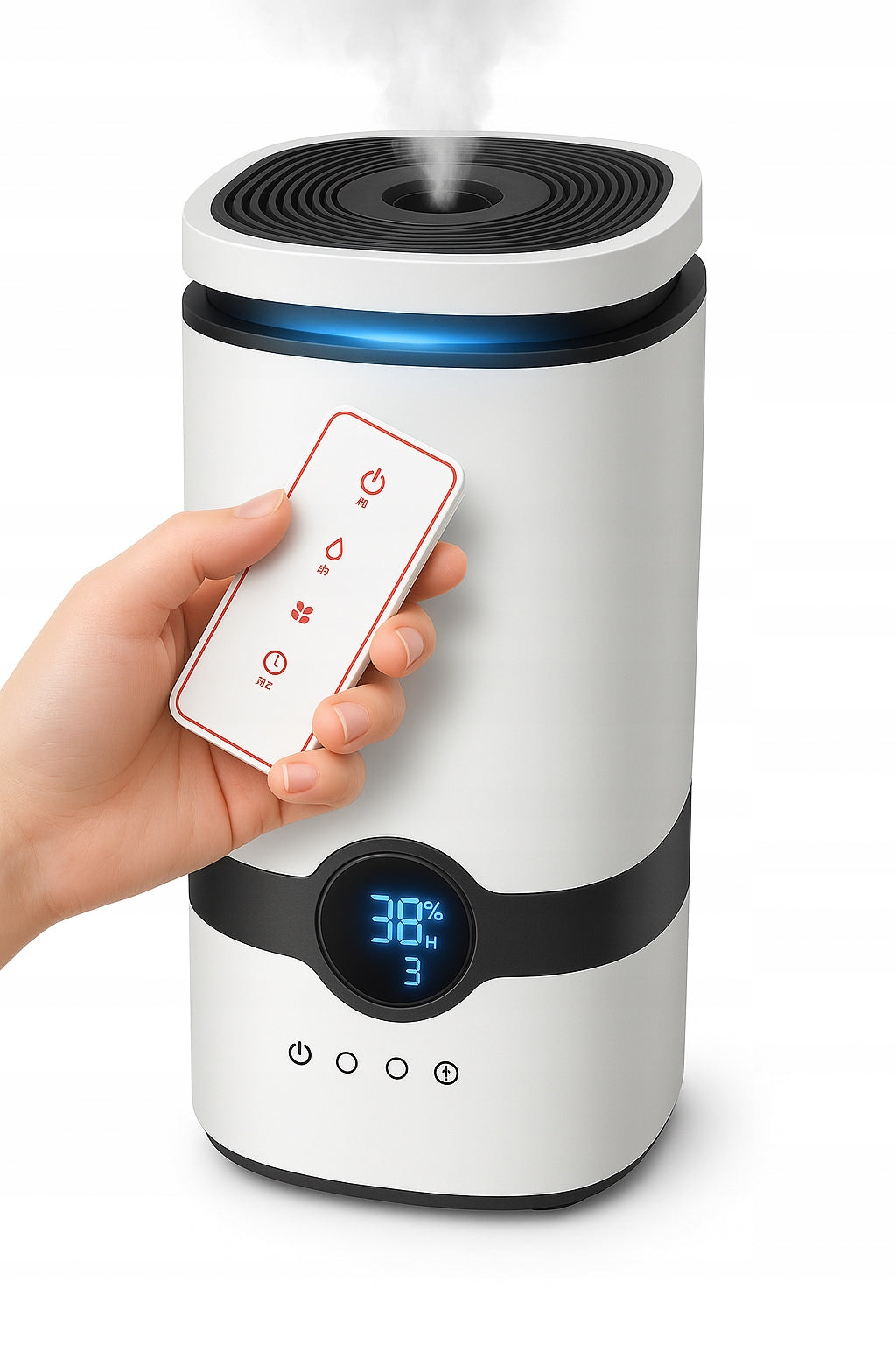 AIR HUMIDIFIER IONIZER AROMATHERAPY DIFFUSER FOR ALLERGY SUFFERERS 4.5L 3in1 Manufacturer code SI0000007 SHIPIT