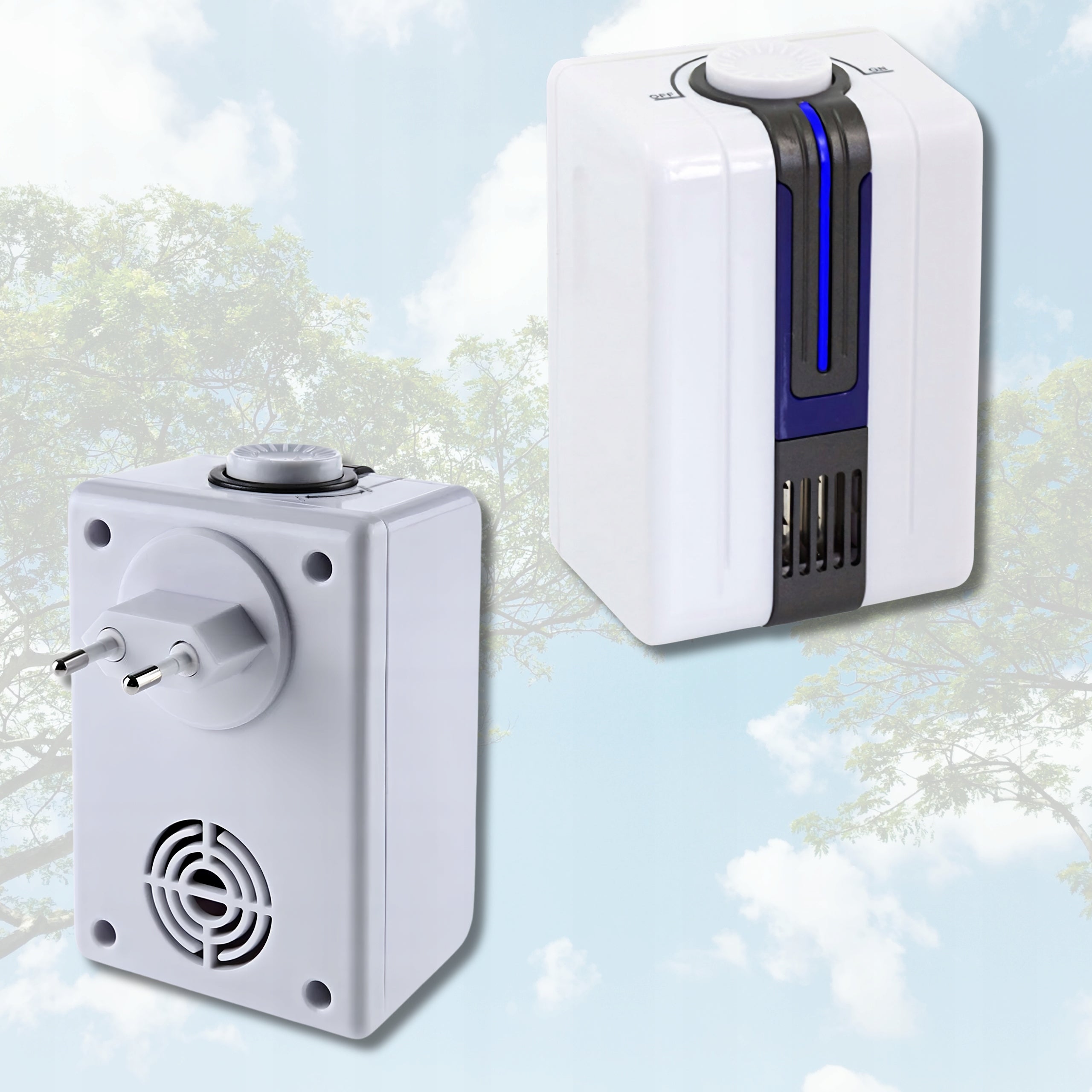 AIR IONIZER AIR FRESHENER MAINS PURIFIER FOR OUTLET Dominant color white