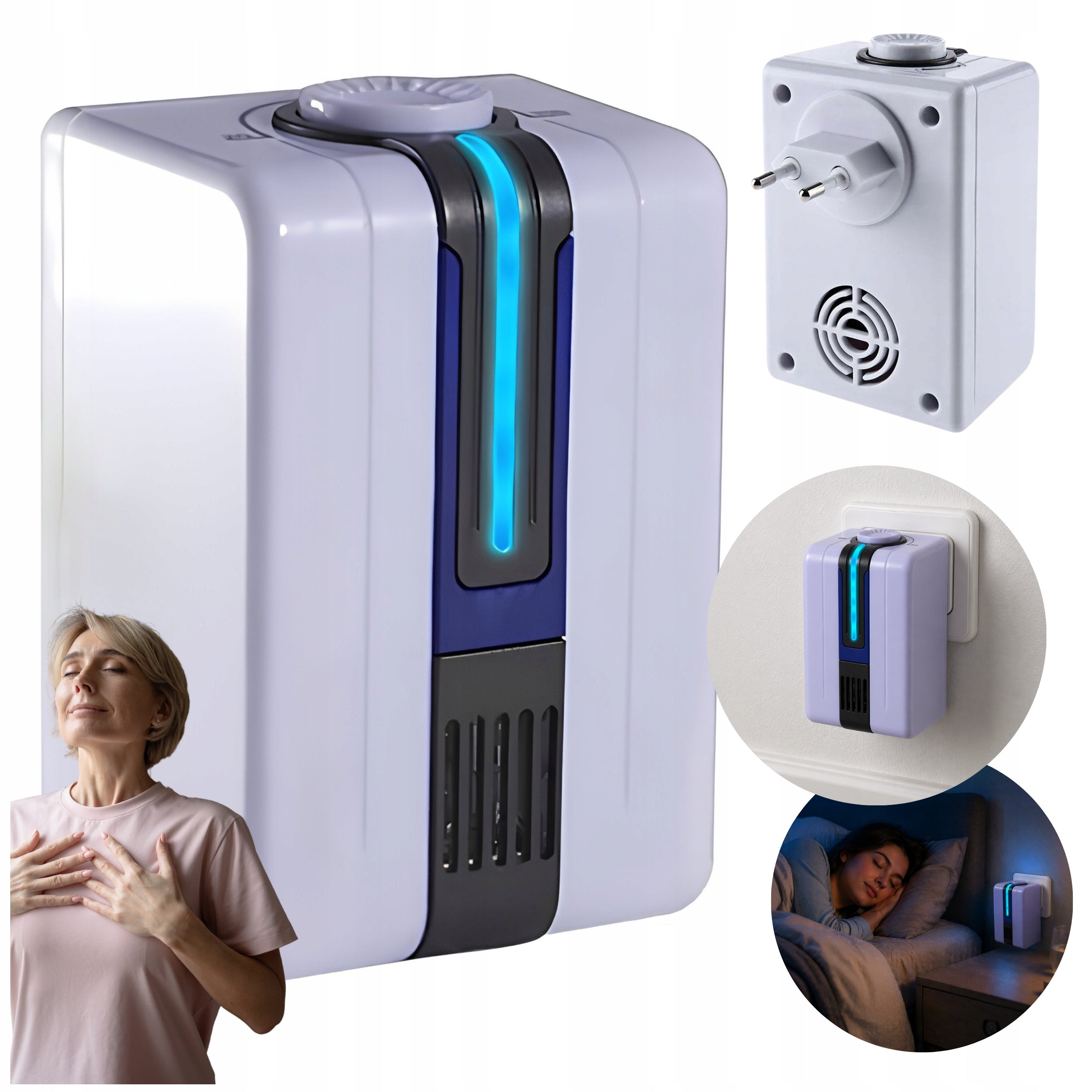 AIR IONIZER AIR FRESHENER MAINS PURIFIER FOR OUTLET
