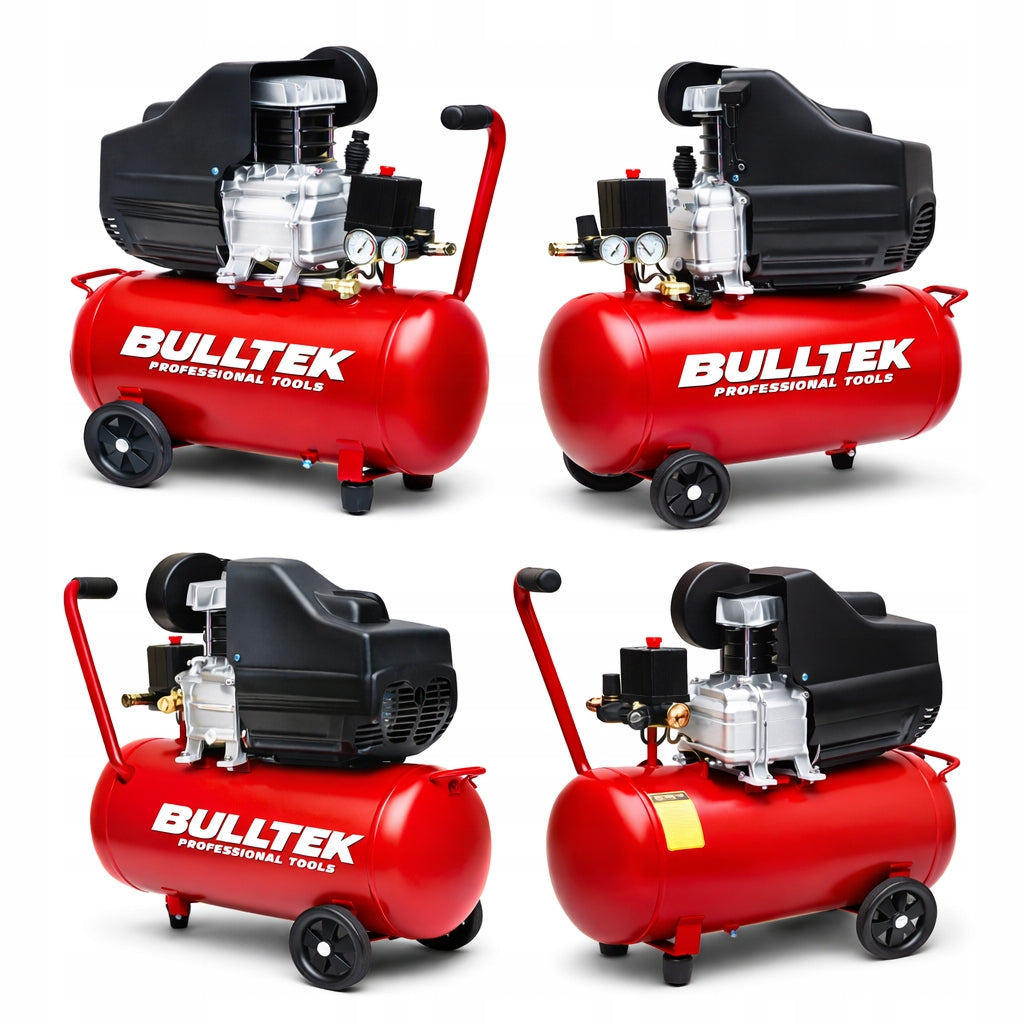 AIR OIL COMPRESSOR 50L 8BAR EFFICIENT COMPRESSOR+ SET OF 5EL. LACQUER Manufacturer code BT-2020