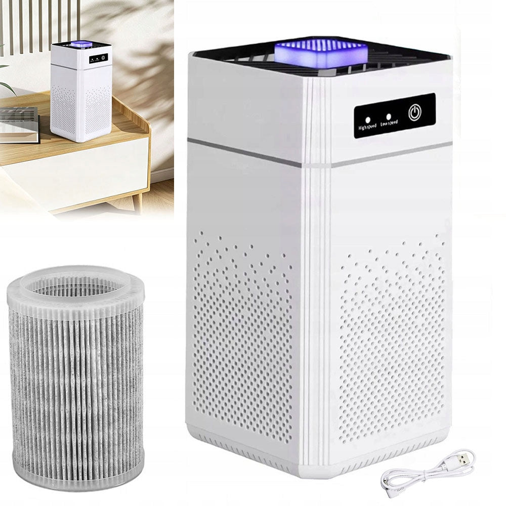 AIR PURIFIER, WITH HEPA FILTER, NEGATIVE ION GENERATOR