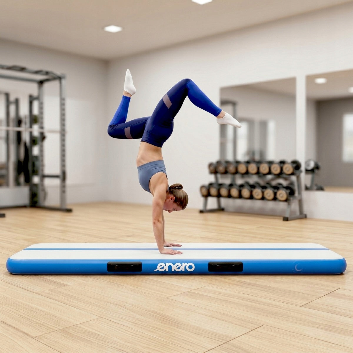 AIR TRACK 3m PATH ACROBATIC MAT GYMNASTIC MATTRESS FOR EXERCISE 15cm Brand Enero