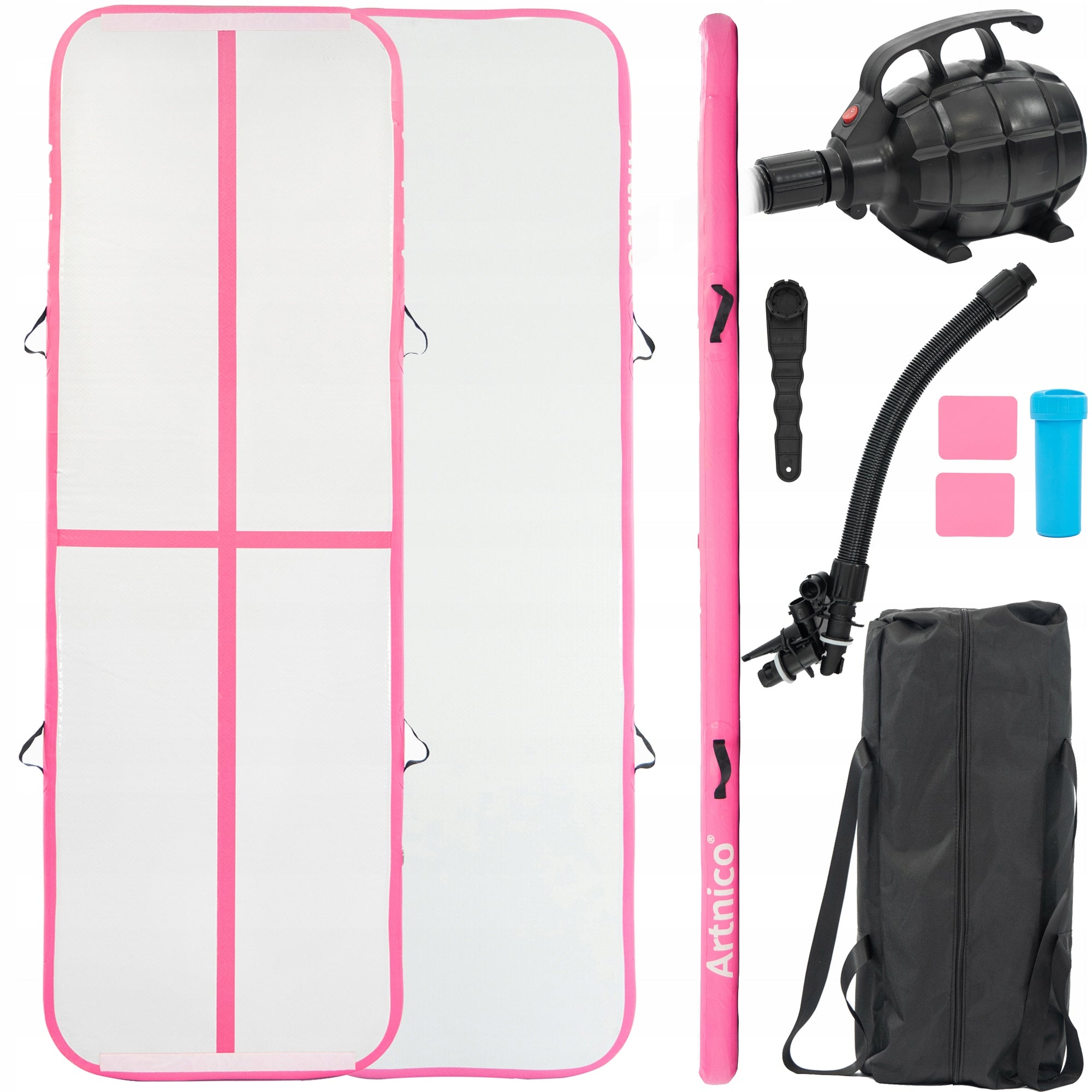 AIR TRACK ACROBATIC PATH GYM MAT 5 M Mattress Training Pump