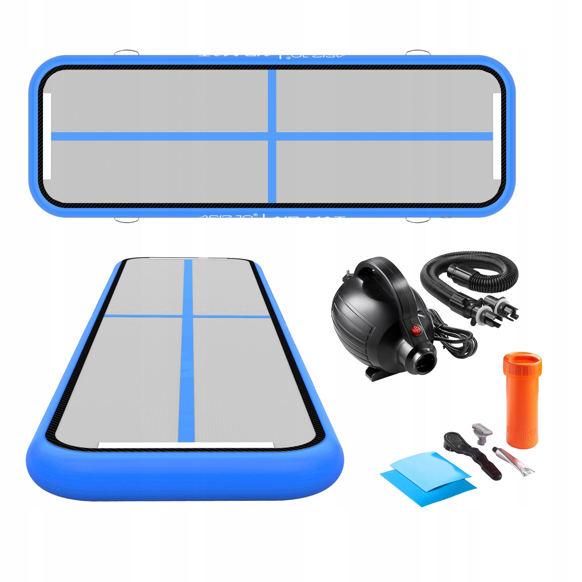 AIR TRACK GYMNASTIC MATTRESS MAT PATH ACROBATIC TRAINING PUMP 3 M