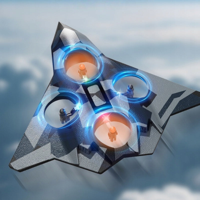 AIRCRAFT REMOTE CONTROLLED FOAM 4 MOTORS ROTATION 360° 3 SPEED LEVELS Manufacturer code Samolot zdalnie sterowany piankowy