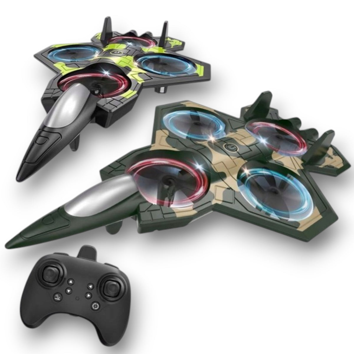 AIRCRAFT REMOTE CONTROLLED JET DRONE RC JET PILOT LIGHT