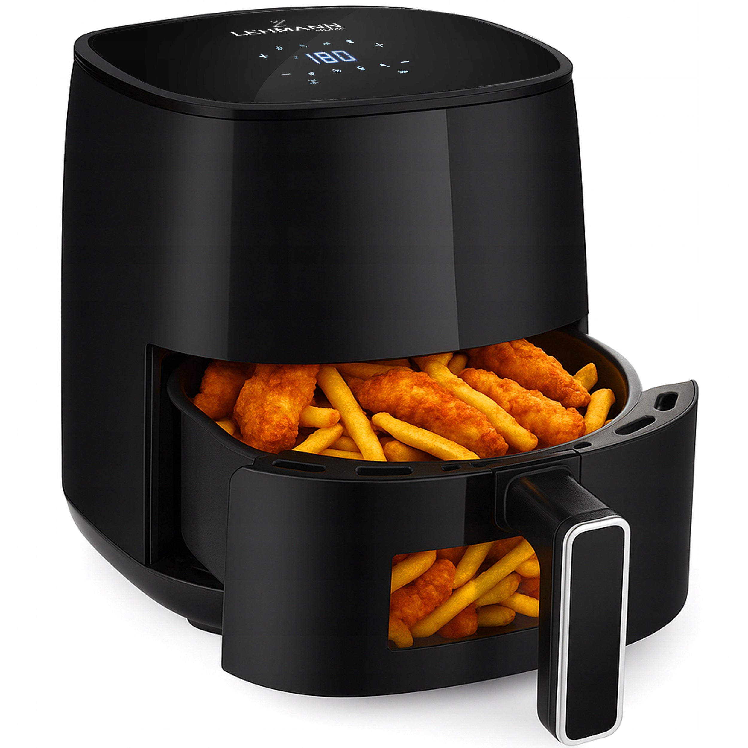 AIRFRYER NON-FAT AIRFRYER GRILLING LARGE NON-STICK 4L LED