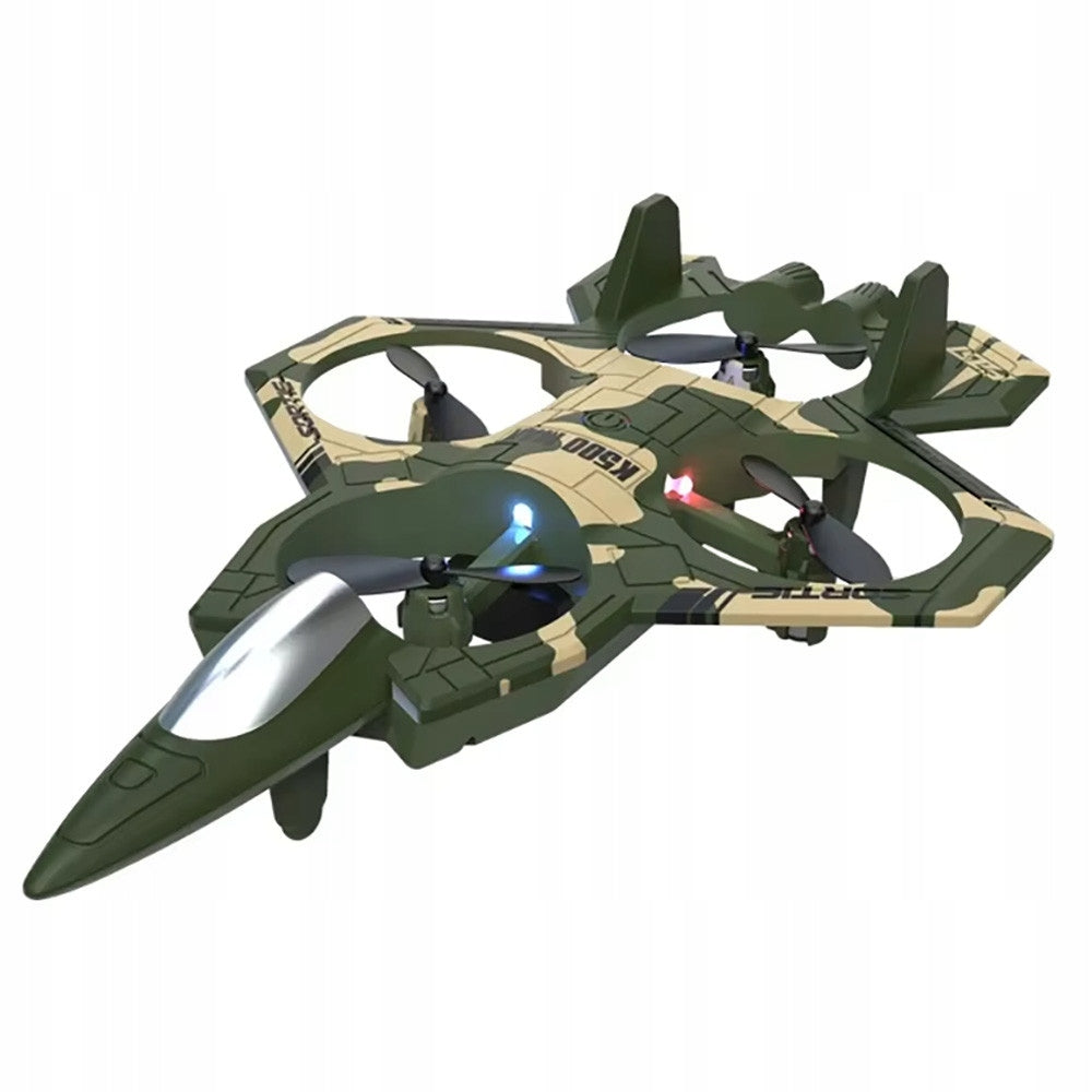 AIRPLANE REMOTE CONTROLLED DRONE RC MODEL FLYING PILOT LED 2x battery Packaging status original